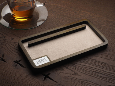 Logo trade business gifts image of: Wooden desk organiser 1818121