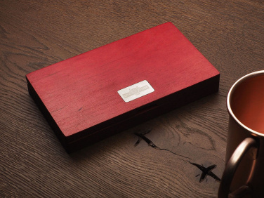 Logo trade promotional items picture of: Wooden bill box 1816121