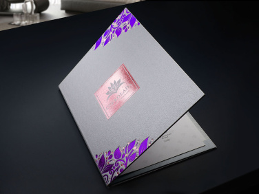 Logo trade promotional gifts image of: Menu cover 1679280