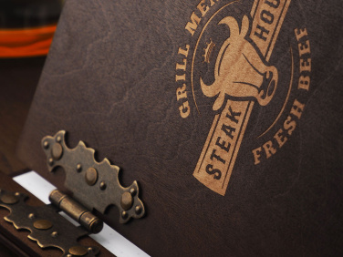 Logo trade promotional giveaway photo of: Menu cover 1862121