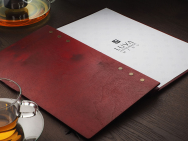 Logo trade business gift photo of: Menu cover 1862121