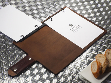 Logo trade promotional giveaways image of: Menu cover 1864121