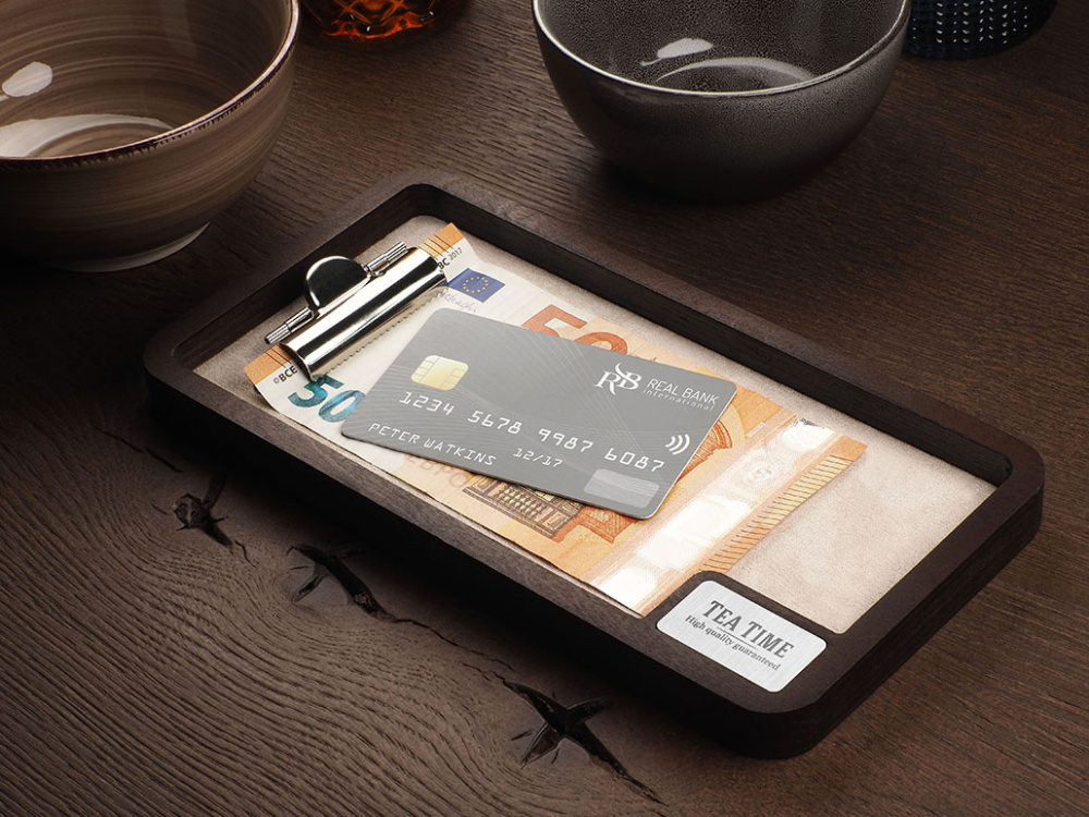 Logotrade promotional merchandise picture of: Bill holder 1873121