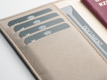 Logotrade promotional merchandise photo of: RFID passport case 1301113