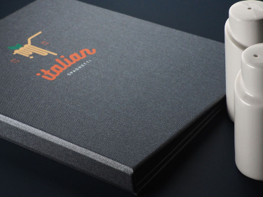 Logo trade promotional merchandise image of: Menu cover 1952280