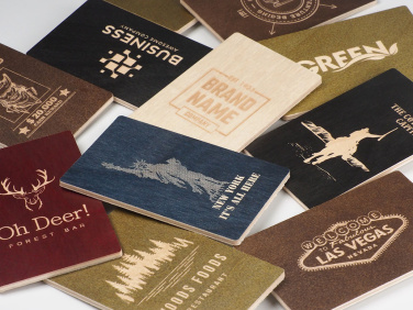 Logo trade promotional products picture of: Wooden magnet 2034121