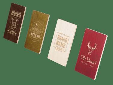 Logo trade promotional products picture of: Wooden magnet 2034121