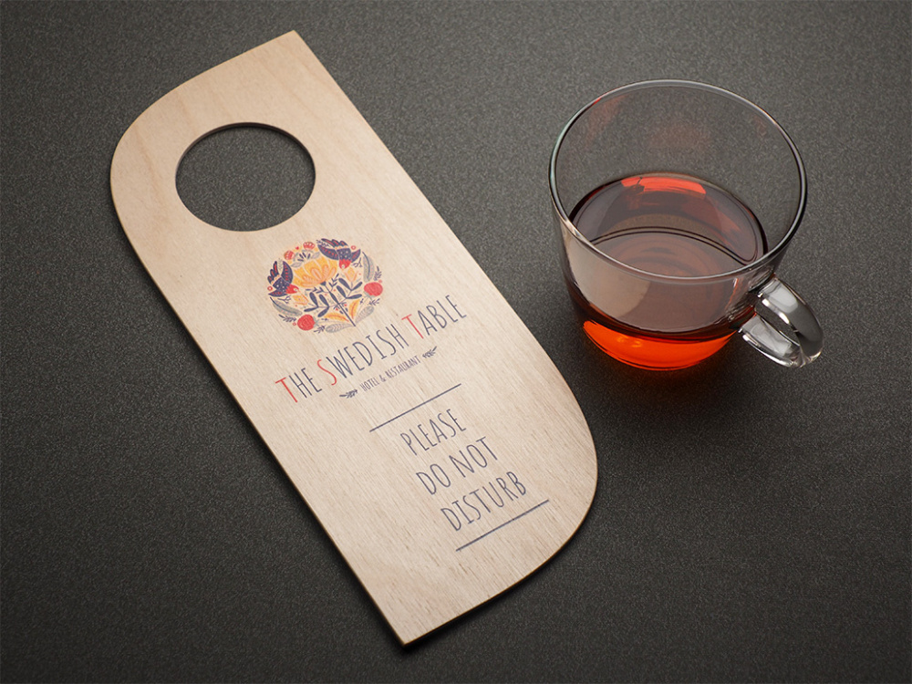 Logo trade promotional product photo of: DND door sign 1160121