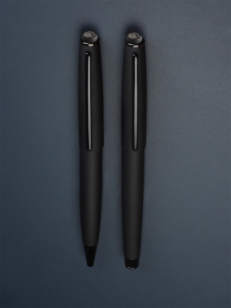 Logo trade promotional products picture of: Pen set with coal 2094036