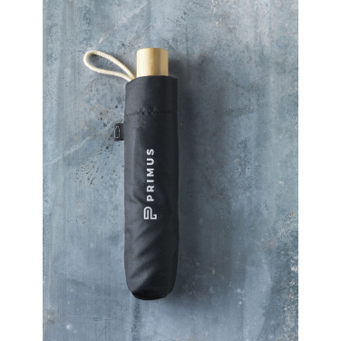 Logo trade corporate gifts picture of: Mini Umbrella RCS RPET foldable umbrella 21 inch