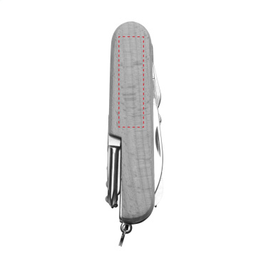 Logo trade promotional item photo of: Beechwood Pocket knife