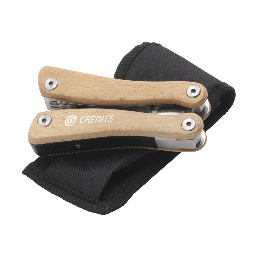 Logo trade promotional merchandise photo of: Beechwood Multitool
