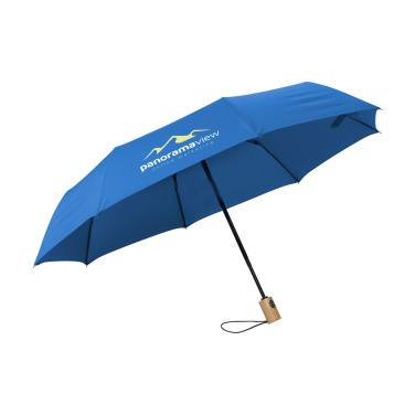 Logo trade promotional products image of: Michigan foldable RCS RPET umbrella 21 inch