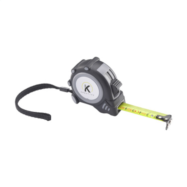 Logo trade promotional merchandise image of: Clark RCS Recycled 3 meter tape measure