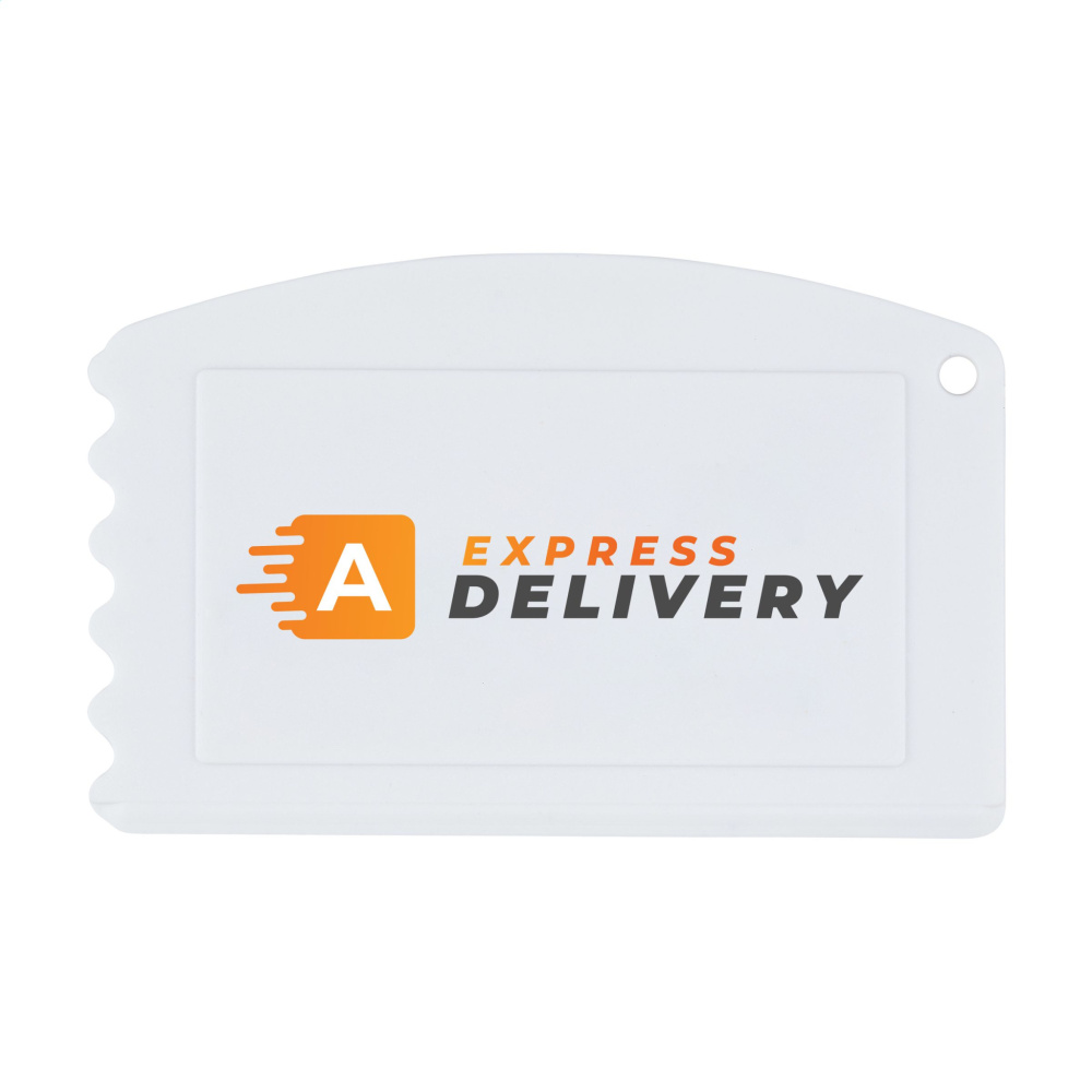 Logo trade promotional merchandise photo of: Fjord Recycled Ice Scraper