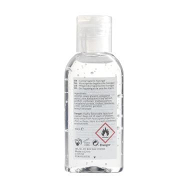 Logotrade corporate gift picture of: Caring Hygienic Hand Gel 50 ml
