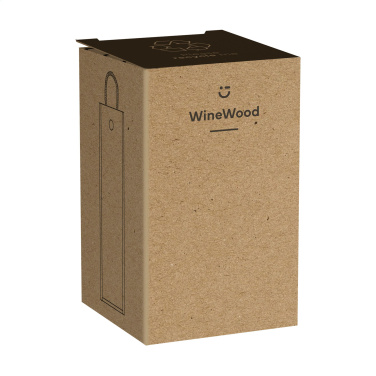 Logo trade business gift photo of: WineWood wine box