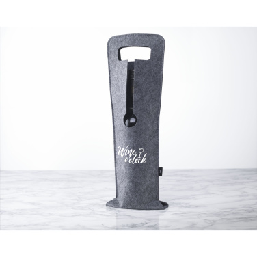Logo trade corporate gifts picture of: Wine Bag-to-Give GRS RPET