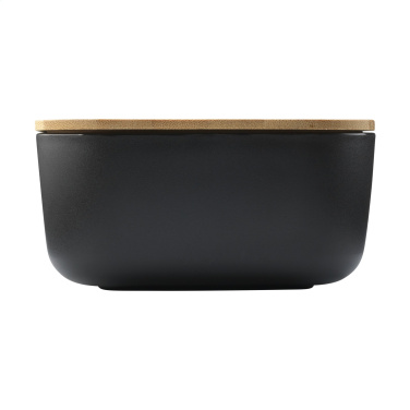 Logo trade promotional item photo of: Midori Bamboo Lunchbox