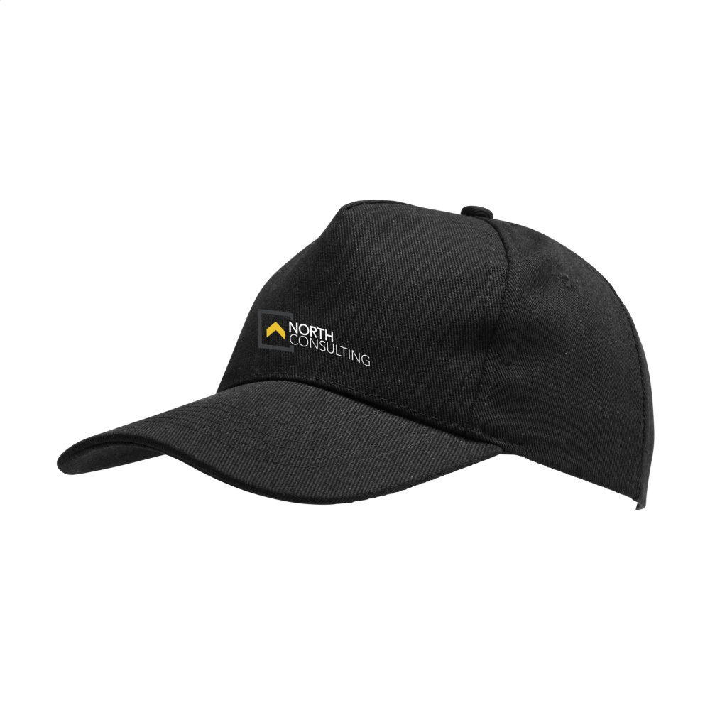 Logo trade promotional gifts picture of: Hamar Cap Recycled Cotton cap