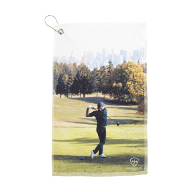 Logotrade promotional giveaway image of: GolfTowel 400 g/m² 30x50