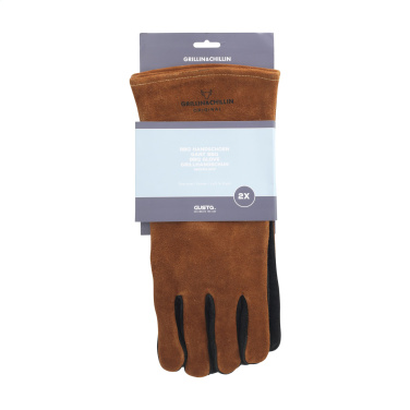 Logo trade advertising products image of: Gusta Grill BBQ Gloves