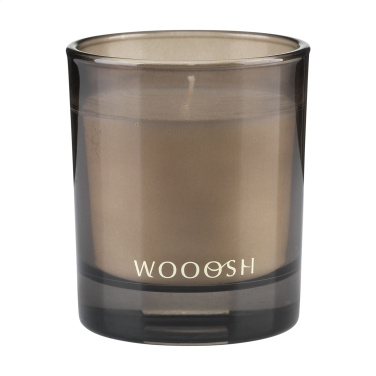 Logo trade promotional giveaways image of: Wooosh Scented Candle Green Herbs