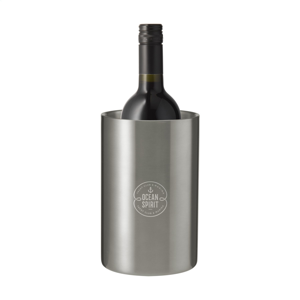Logotrade advertising product image of: CoolSteel RCS Recycled Steel wine cooler