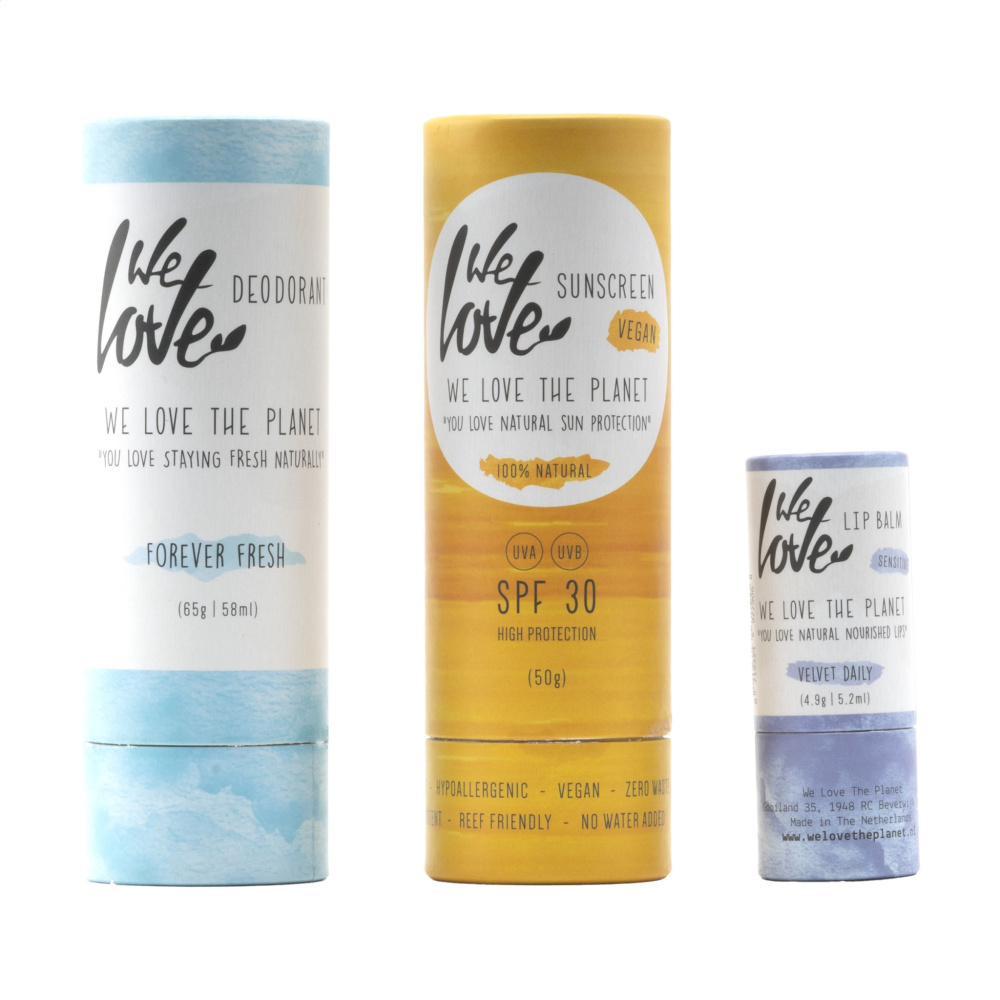 Logo trade promotional products picture of: We Love The Planet Giftset Care