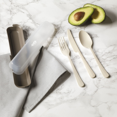 Logotrade promotional item image of: Outdoor 3-piece Cutlery Set