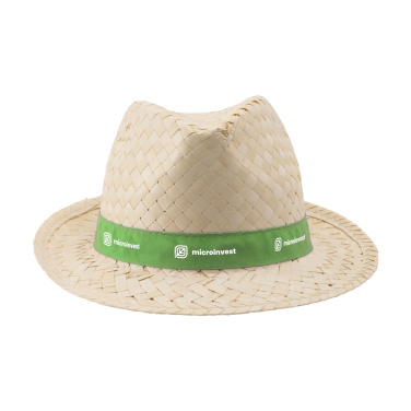 Logo trade business gifts image of: Toledo Straw Hat