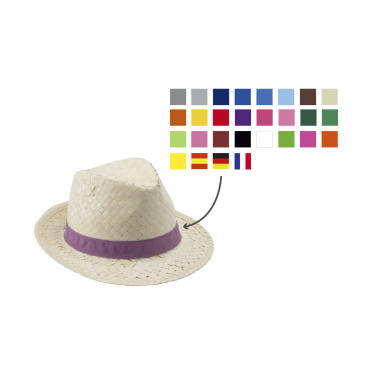 Logo trade promotional items picture of: Toledo Straw Hat