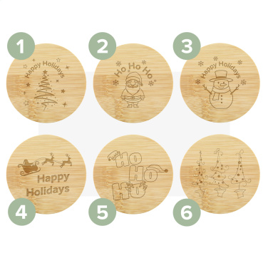 Logotrade promotional giveaway picture of: Wooosh Scented Candle Sweet Vanilla X-Mas