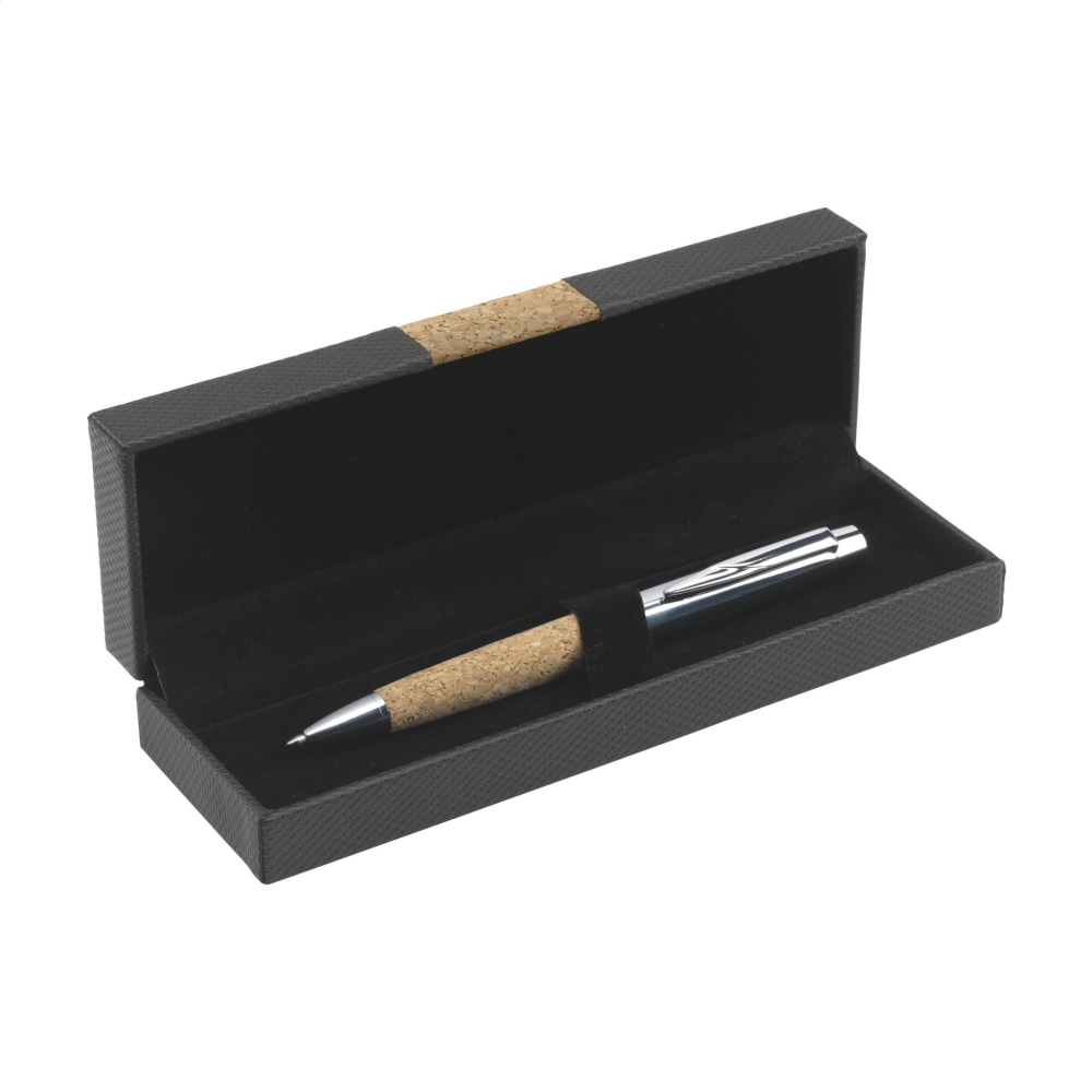 Logo trade promotional merchandise picture of: Cork Pen Set