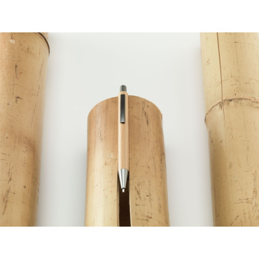 Logo trade business gift photo of: Sento Bamboo pen