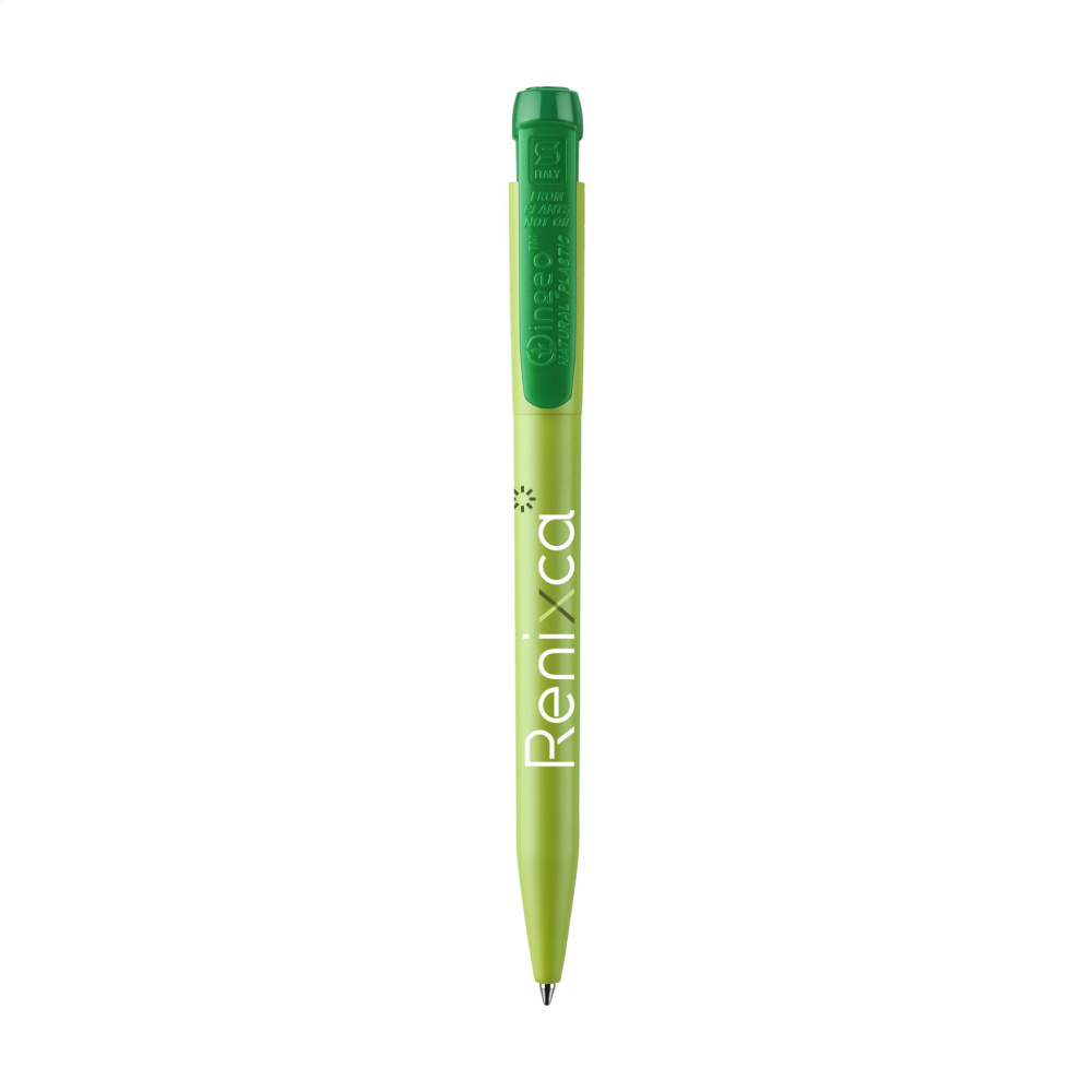 Logo trade promotional products image of: Stilolinea Ingeo Pen Green Office