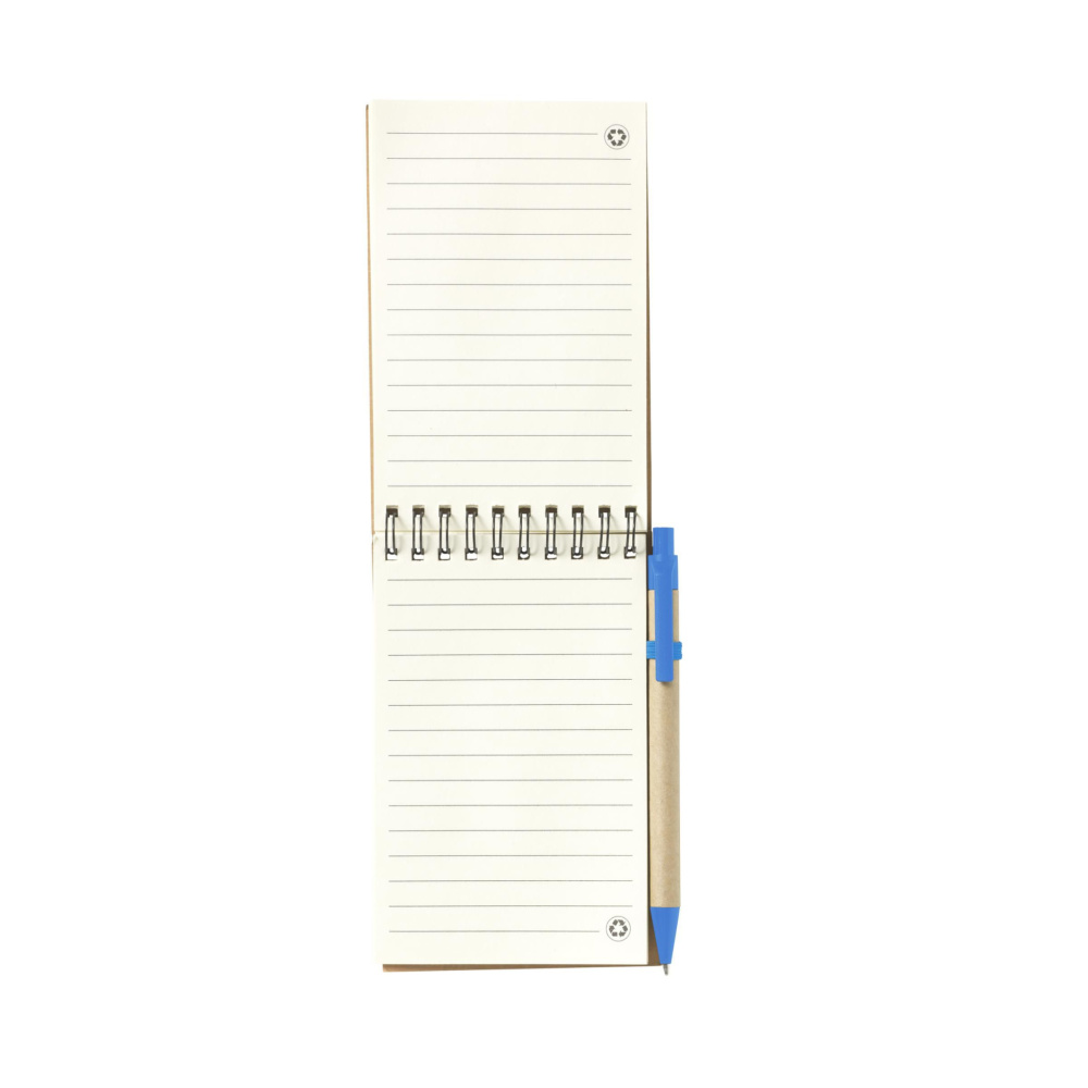 Logotrade promotional giveaway image of: RecycleNote-M Paper notebook