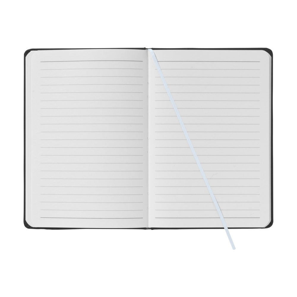 Logo trade promotional products picture of: BlackNote A5 Paper notebook