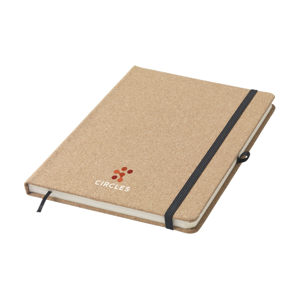 Logo trade promotional merchandise picture of: CorkNote A5 Paper notebook