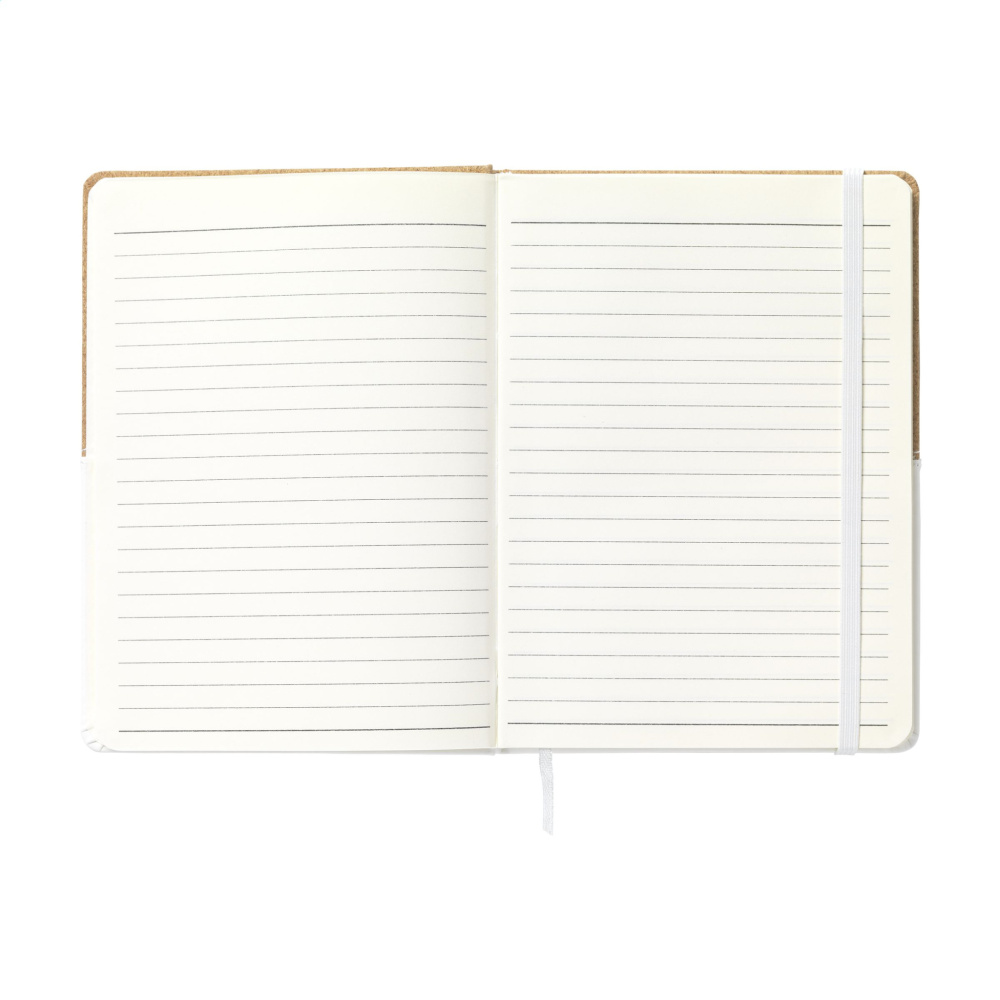 Logotrade business gift image of: Journal Cork Paper Notebook