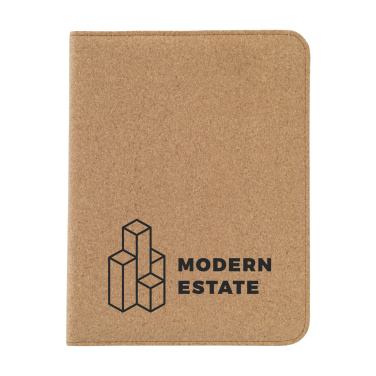 Logotrade promotional item image of: Eco Conference Cork A5 document folder
