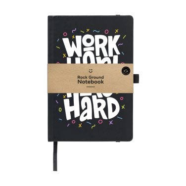 Logotrade promotional item picture of: Rock Ground Paper Notebook A5