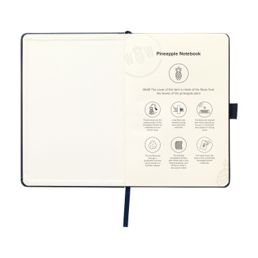 Logo trade promotional giveaways image of: Pineapple Paper Notebook A5