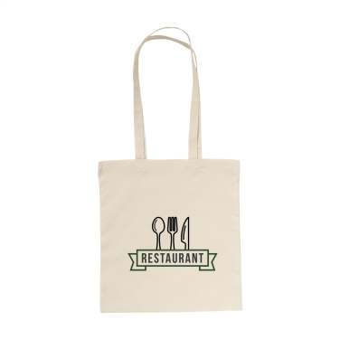 Logo trade promotional merchandise picture of: ShoppyBag (135g/m²) long handles cotton bag