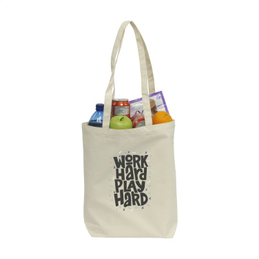 Logo trade promotional items picture of: Canvas ShoppyBag long handles (270 g/m²)