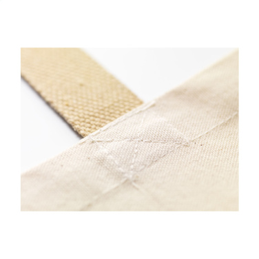 Logo trade business gifts image of: Jute Canvas Shopper (320 g/m²) bag