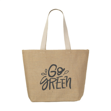 Logo trade corporate gifts image of: Elegance Bag jute shopper