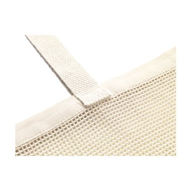 Logotrade promotional merchandise photo of: Natura Organic Mesh Shopper (180 g/m²) shopping bag