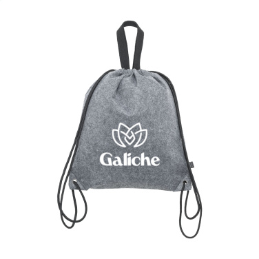 Logo trade promotional products picture of: GRS RPET Felt PromoBag Plus backpack
