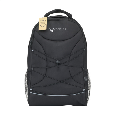 Logo trade promotional merchandise picture of: Flashline GRS RPET Laptop Backpack